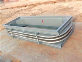 矩形金屬膨脹節-方形波紋補償器